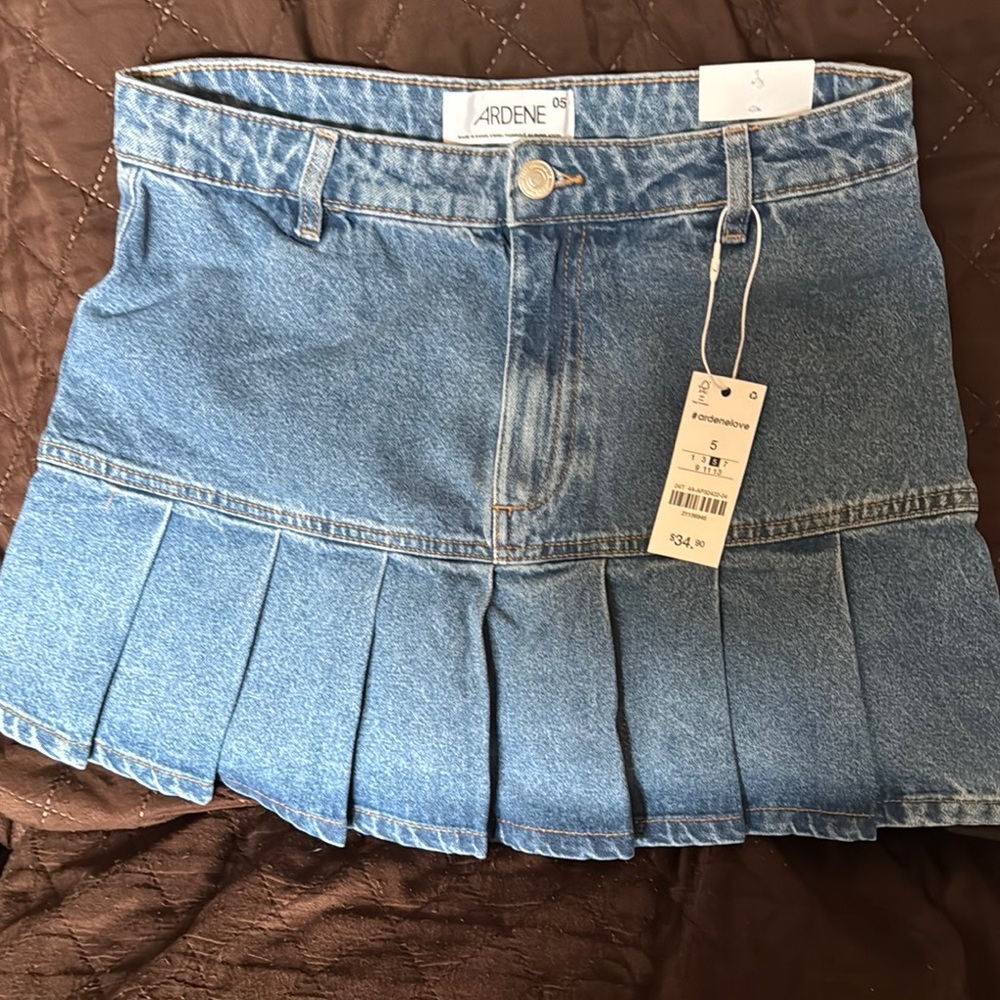 Ardene Blue Denim Skirt
